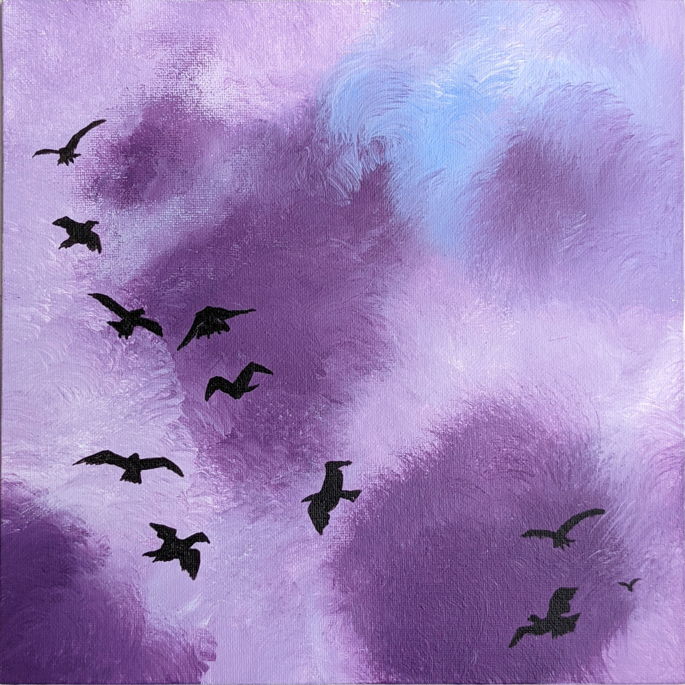 Dawn painting by Sharon Chen
